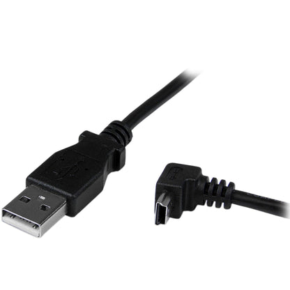 StarTech.com 2m Mini USB Cable - A to Down Angle Mini B