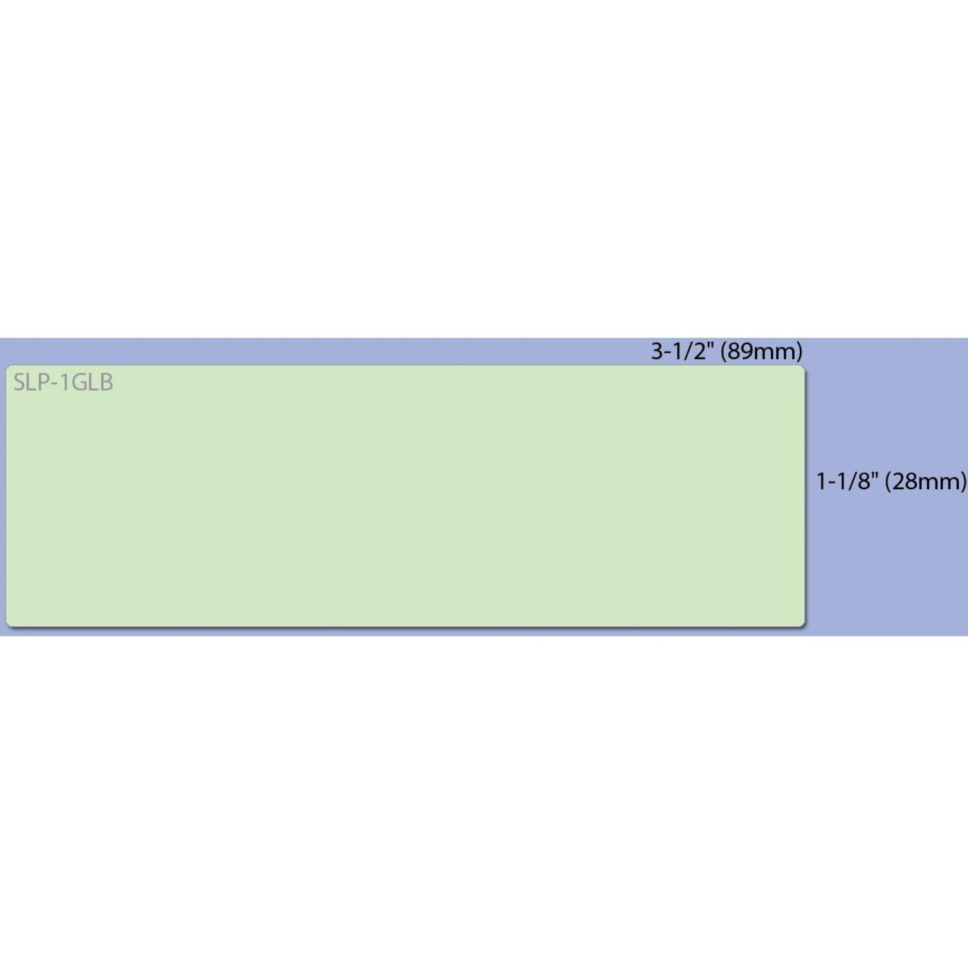 Seiko Green Address Labels