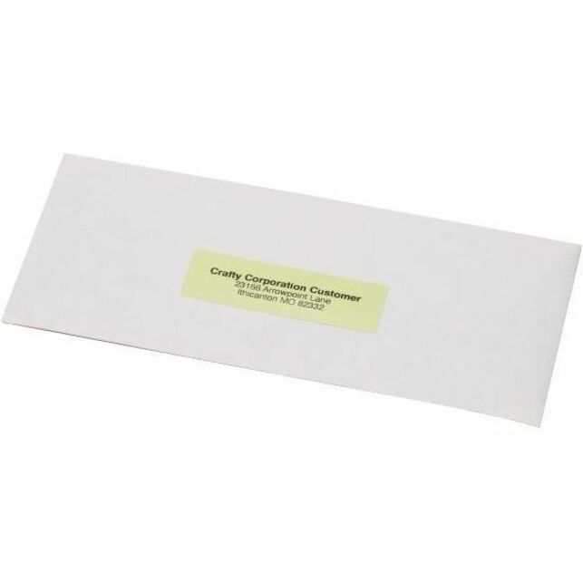 Seiko Green Address Labels