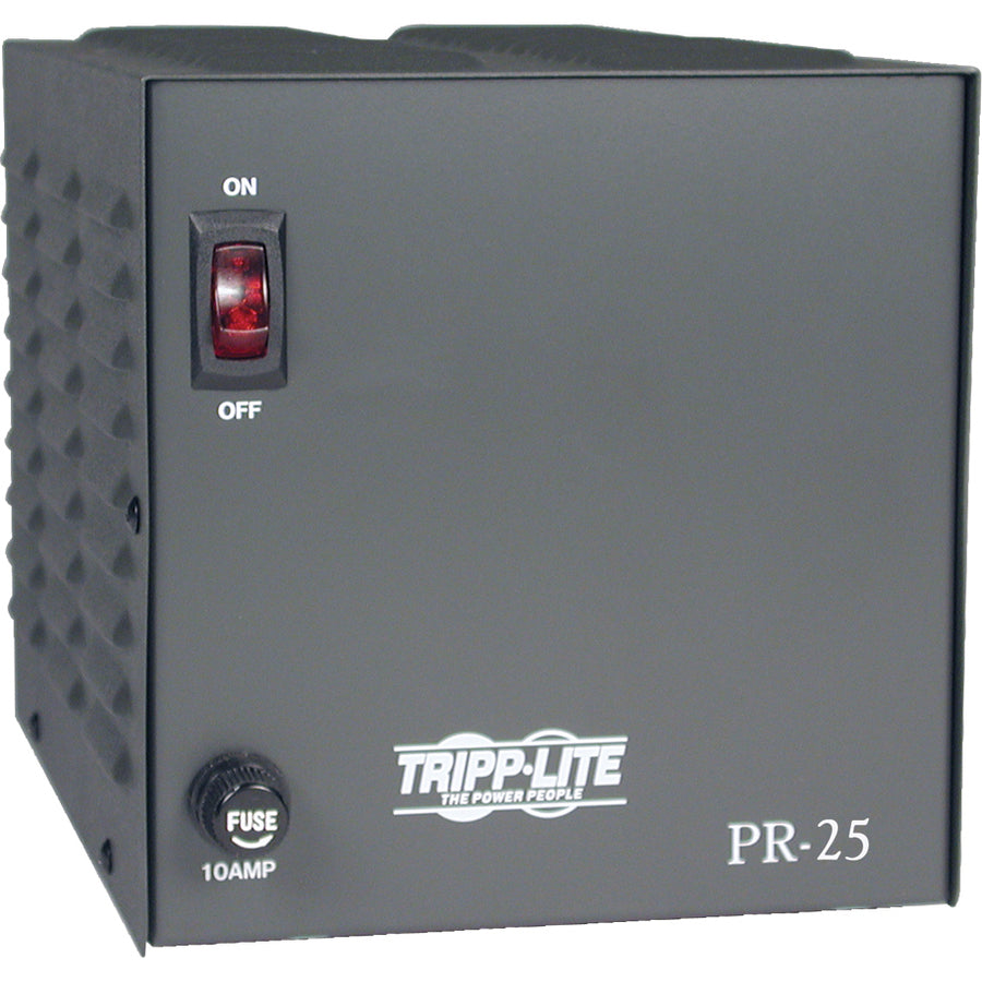 Tripp Lite TAA-Compliant 25-Amp DC Power Supply 13.8VDC Precision Regulated AC-to-DC Conversion