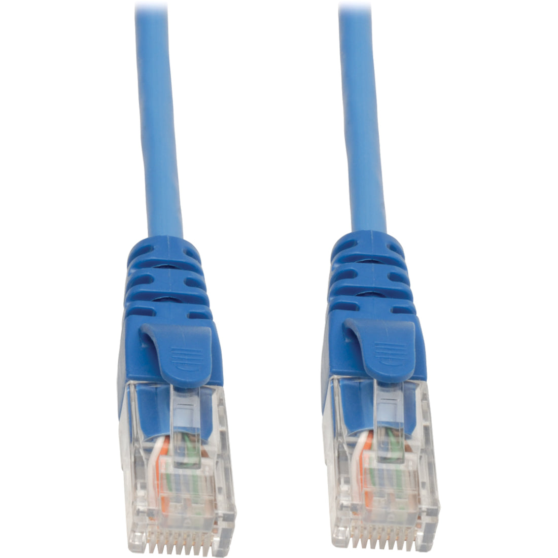 Tripp Lite Cat5e 350 MHz Snagless (UTP) Ethernet Cable (RJ45 M/M ) Plenum Rated Blue 75 ft. (22.86 m)