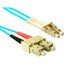 2M FIBER SC/SC 50/125 10G AQUA 