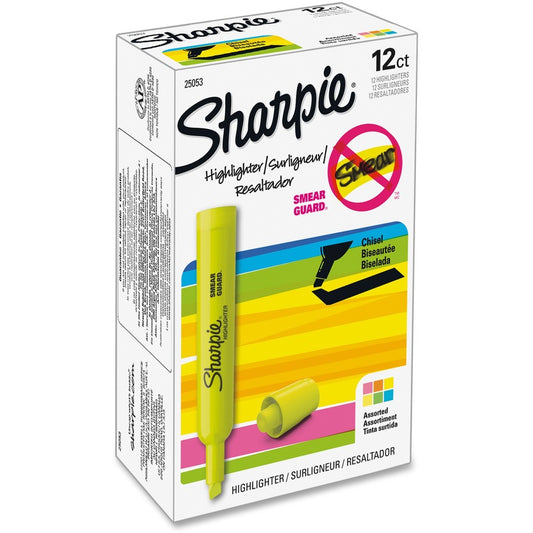 Sharpie SmearGuard Tank Style Highlighters