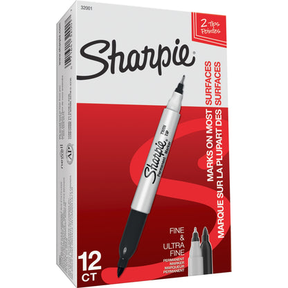 Sharpie Twin Tip Permanent Marker