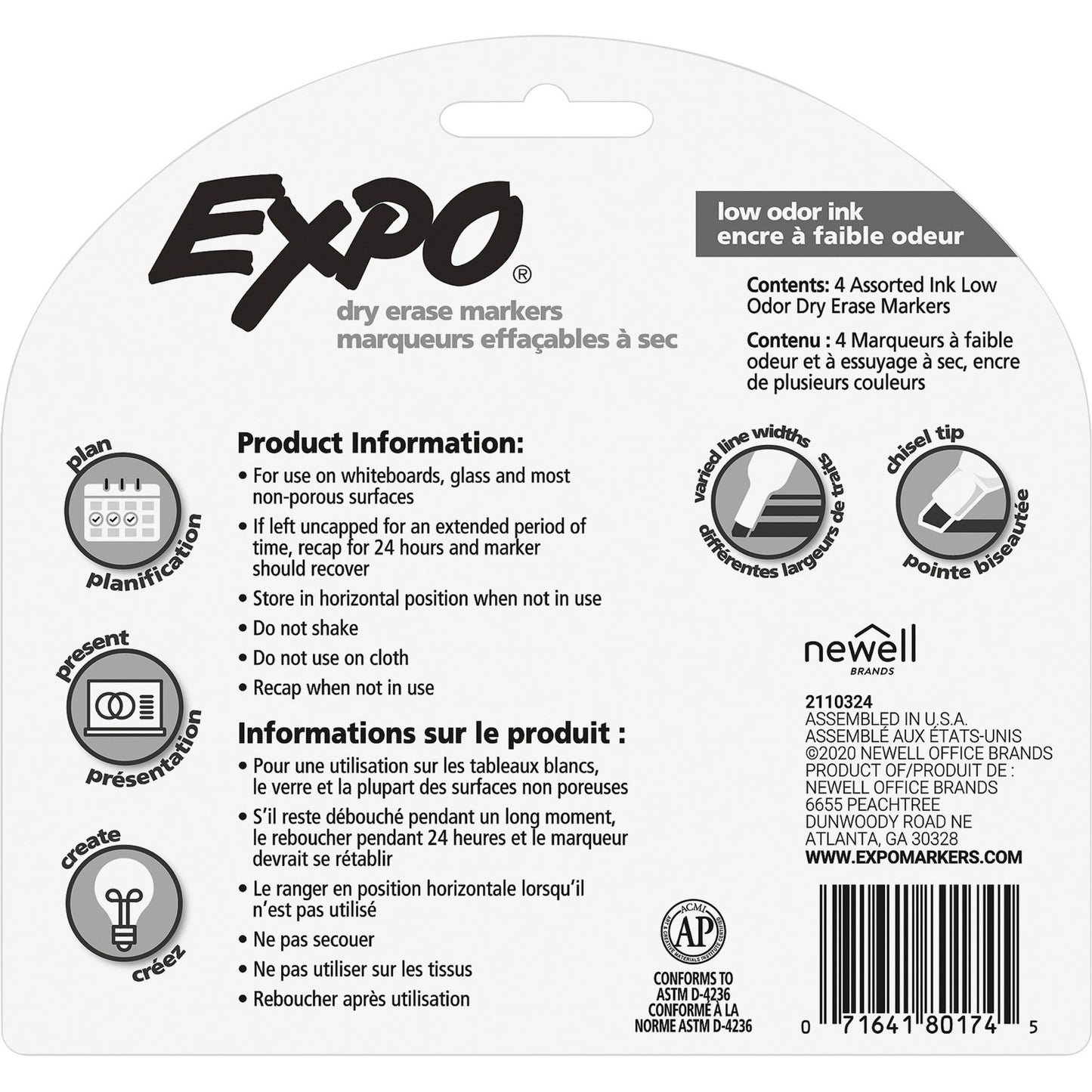 Expo Low Odor Markers