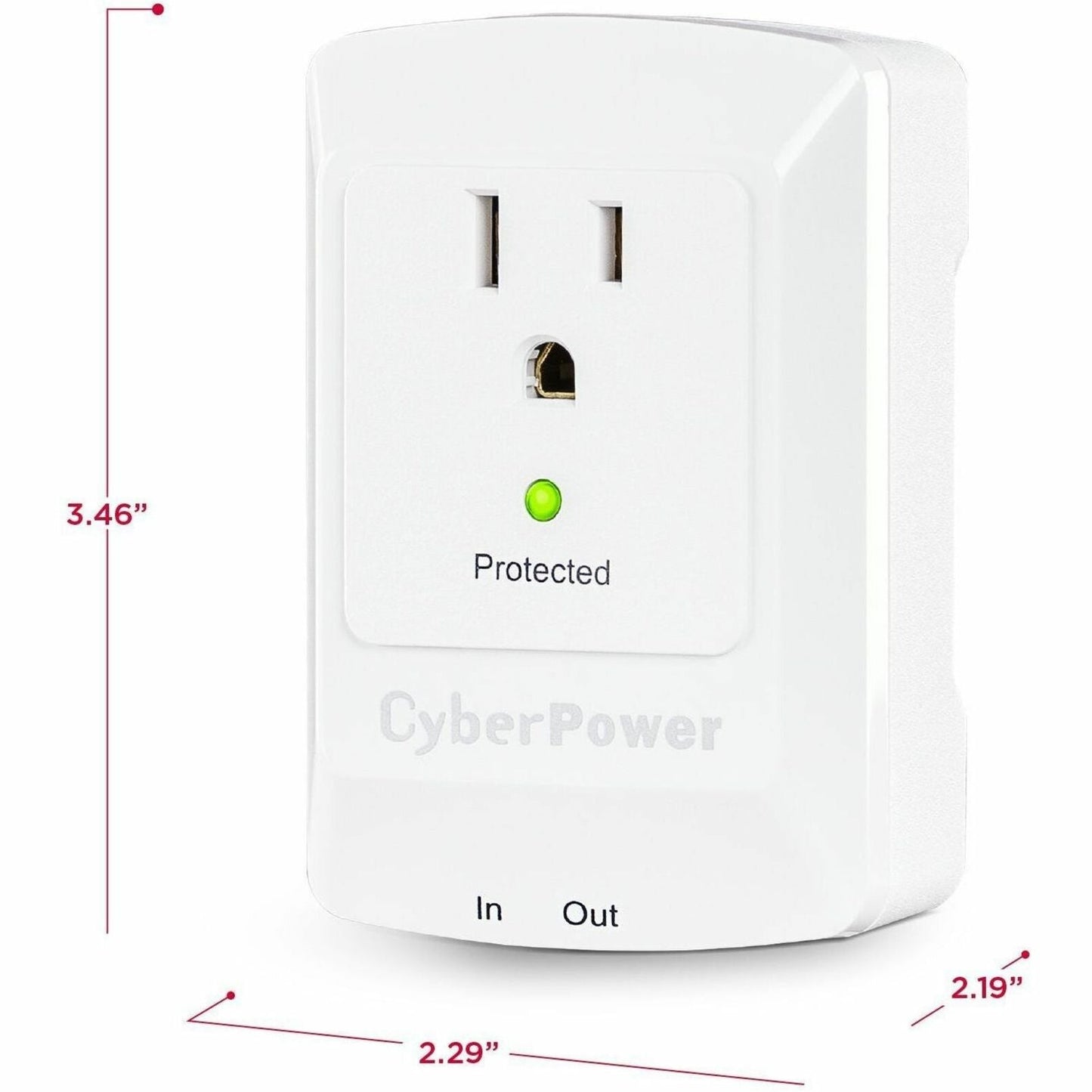 CyberPower CSP100TW Professional 1 - Outlet Surge with 900 J