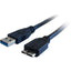 6FT USB 3.0 A TO MICRO B M/M   