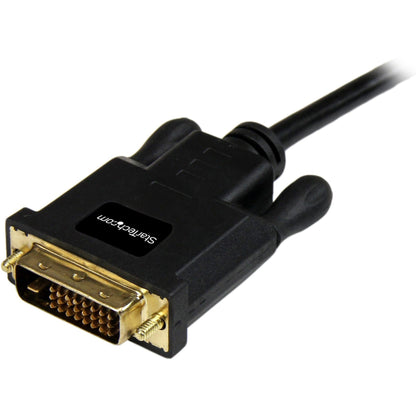 StarTech.com 10ft Mini DisplayPort to DVI Cable Mini DP to DVI-D Adapter/Converter Cable 1080p Video mDP 1.2 to DVI Monitor/Display