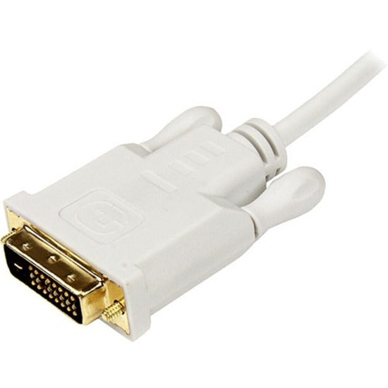 StarTech.com 3 ft Mini DisplayPort to DVI Adapter Converter Cable - Mini DP to DVI 1920x1200 - White