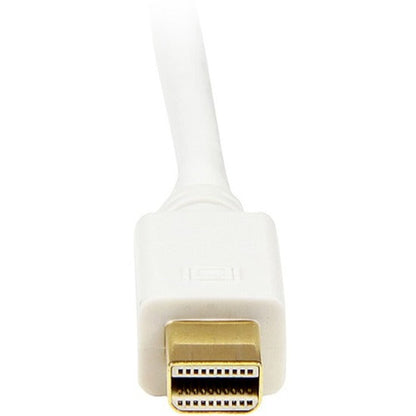 StarTech.com 3 ft Mini DisplayPort to DVI Adapter Converter Cable - Mini DP to DVI 1920x1200 - White