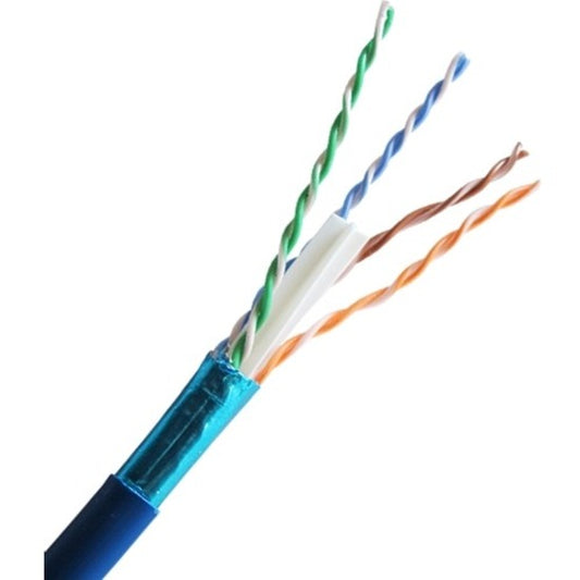 1000FT CAT6 SOLID BLUE CABL    