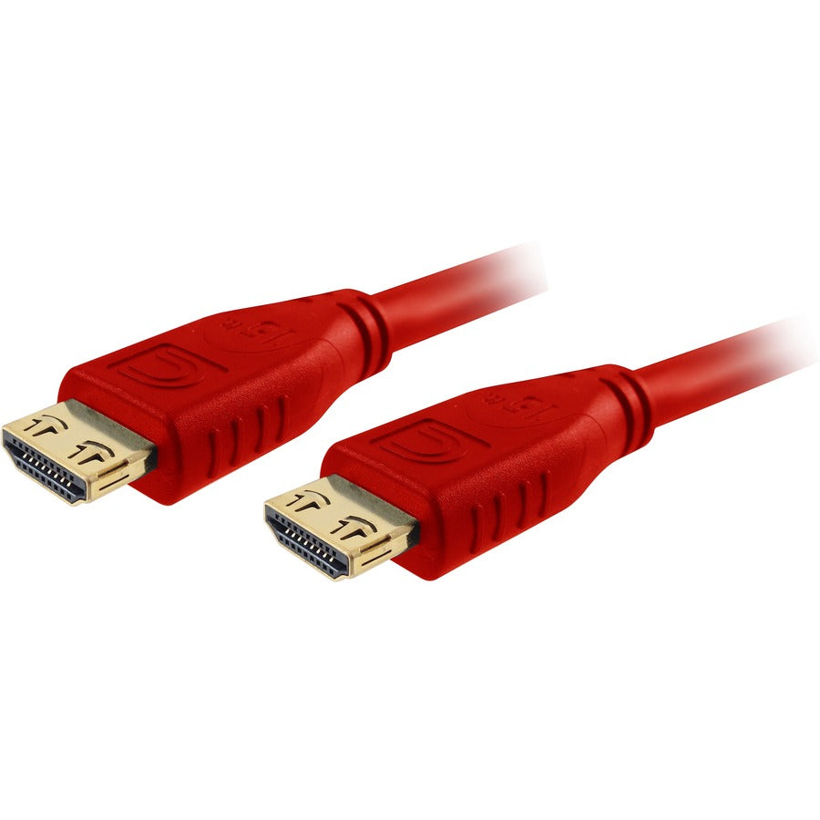 3FT HDMI CABLE W PROGRIP RED   