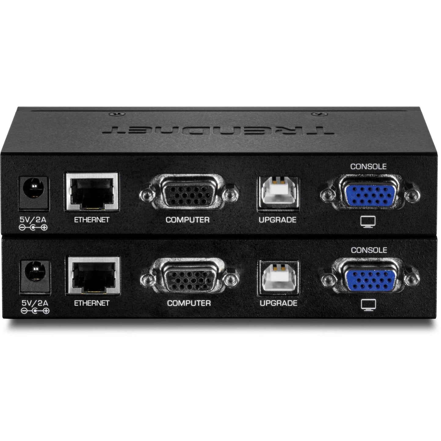 TRENDnet KVM Extension Kit Extend Keyboard/Video/Mouse Controls up to 100 Meters (328 ft.) Hot-Keys Transmitter Receiver PS/2 VGA TK-EX4