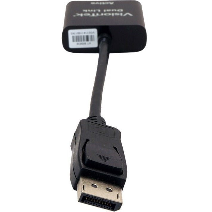 VisionTek DisplayPort to Dual Link DVI-D Active Adapter (M/F)