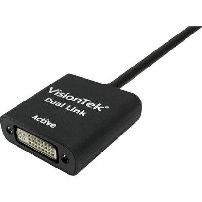 VisionTek Mini DisplayPort to DVI-D Dual Link Adapter (M/F)