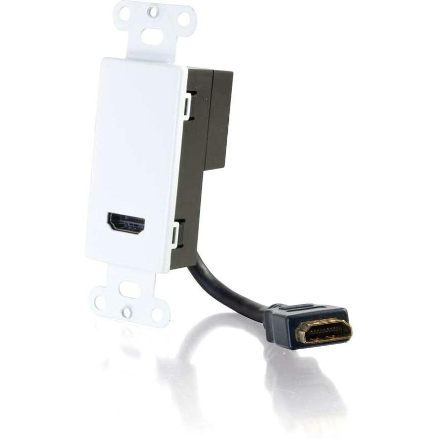 HDMI WHITE DECORA PASS THROUGH 