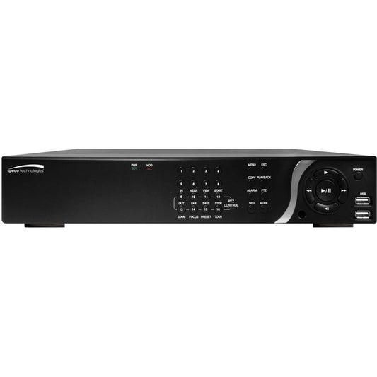 Speco 4 Channel Plug & Play Network Video Recorder with Built-In PoE - 4 TB HDD