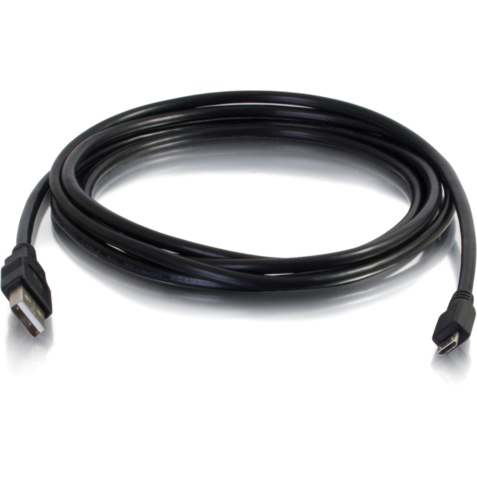C2G 1ft USB Cable - USB Cable - USB A to USB Micro B - M/M
