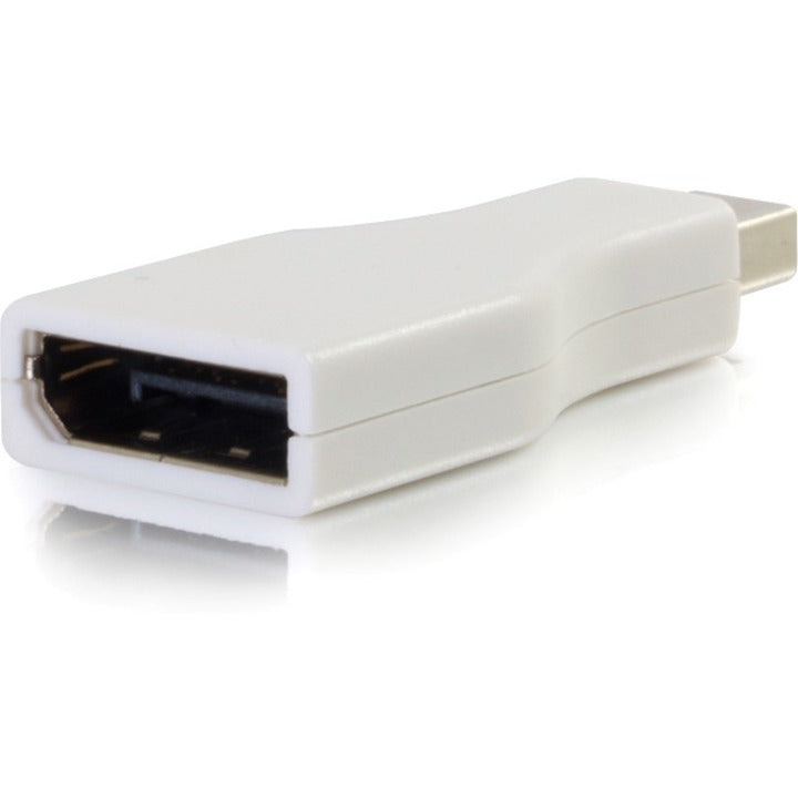 C2G Mini DisplayPort to DisplayPort Adapter - Mini DP to DP - M/F White