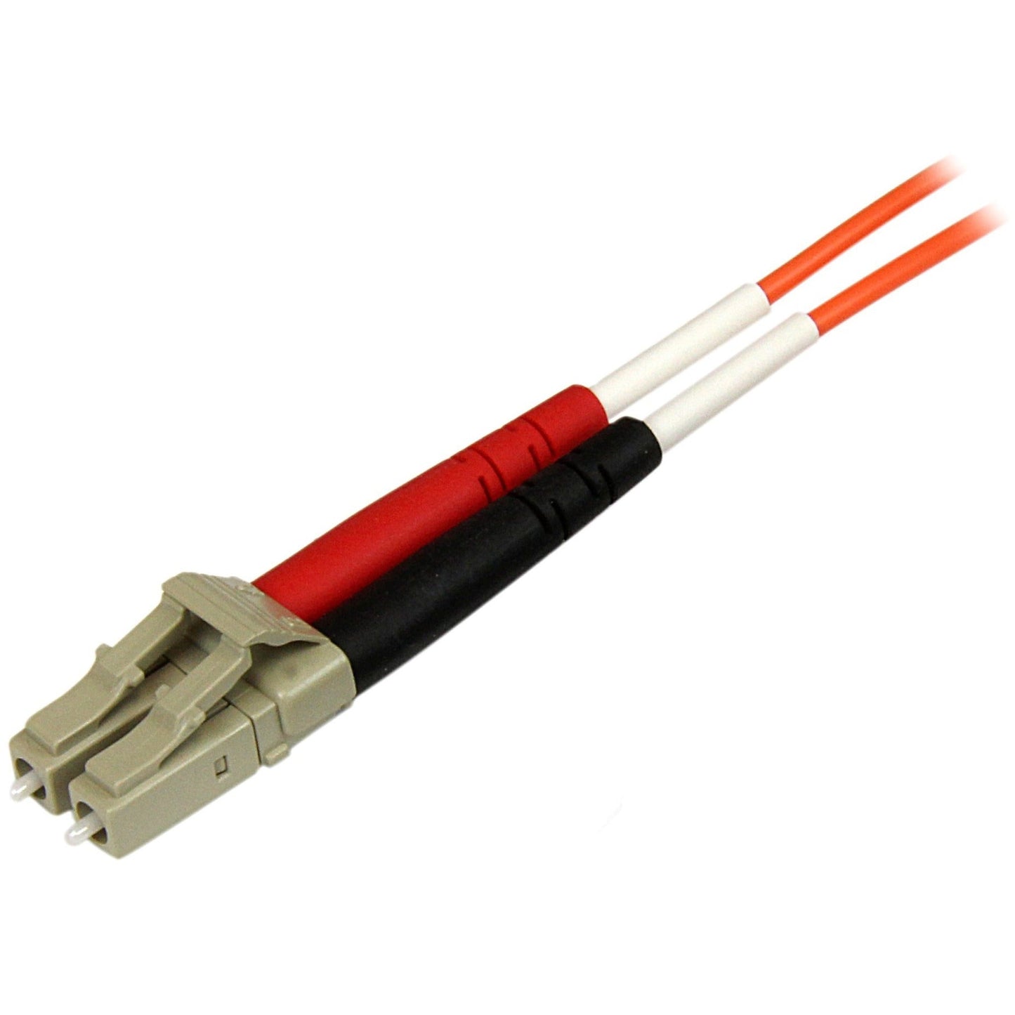 StarTech.com 1m Fiber Optic Cable - Multimode Duplex 50/125 - OFNP Plenum - LC/ST - OM2 - LC to ST Fiber Patch Cable