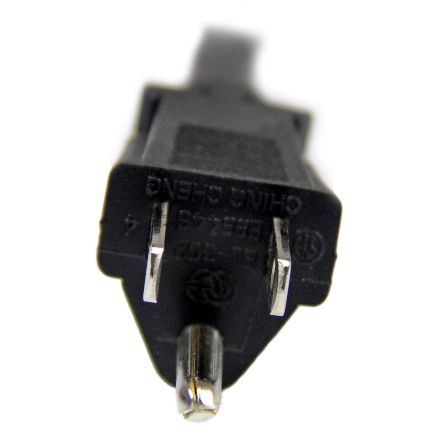 StarTech.com 8ft (2.4m) Heavy Duty Power Cord NEMA5-15P to C15 15A 125V 14AWG Replacement AC Computer PC Power Supply Cable