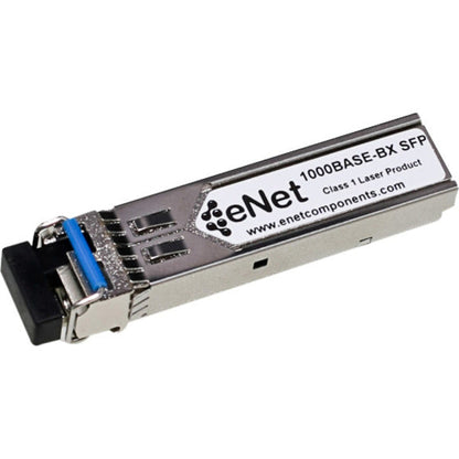 ENET Ruckus (Formerly Brocade) Compatible E1MG-BXU TAA Compliant Functionally Identical 1000BASE-BX-U SFP Bi-Di Tx1310nm/Rx1490nm Simplex LC Connector