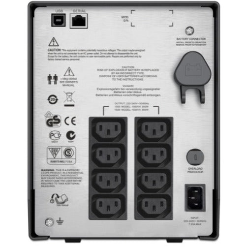 APC by Schneider Electric Smart-UPS C 1000VA LCD 230V