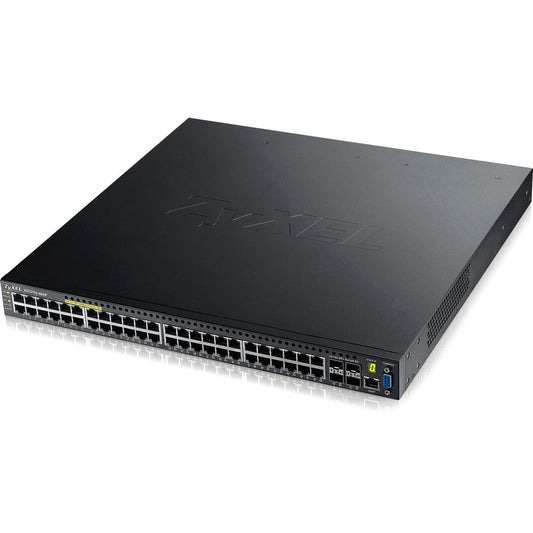 48PORT L2+ POE WEB MNG 4X10GBE 