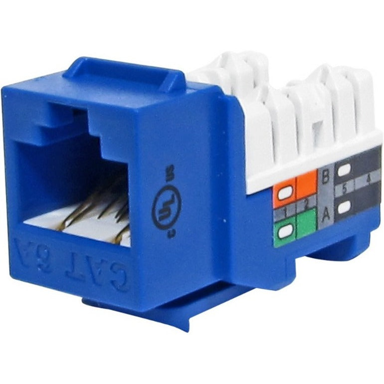 Weltron CAT6A Keystone Punchdown Jack