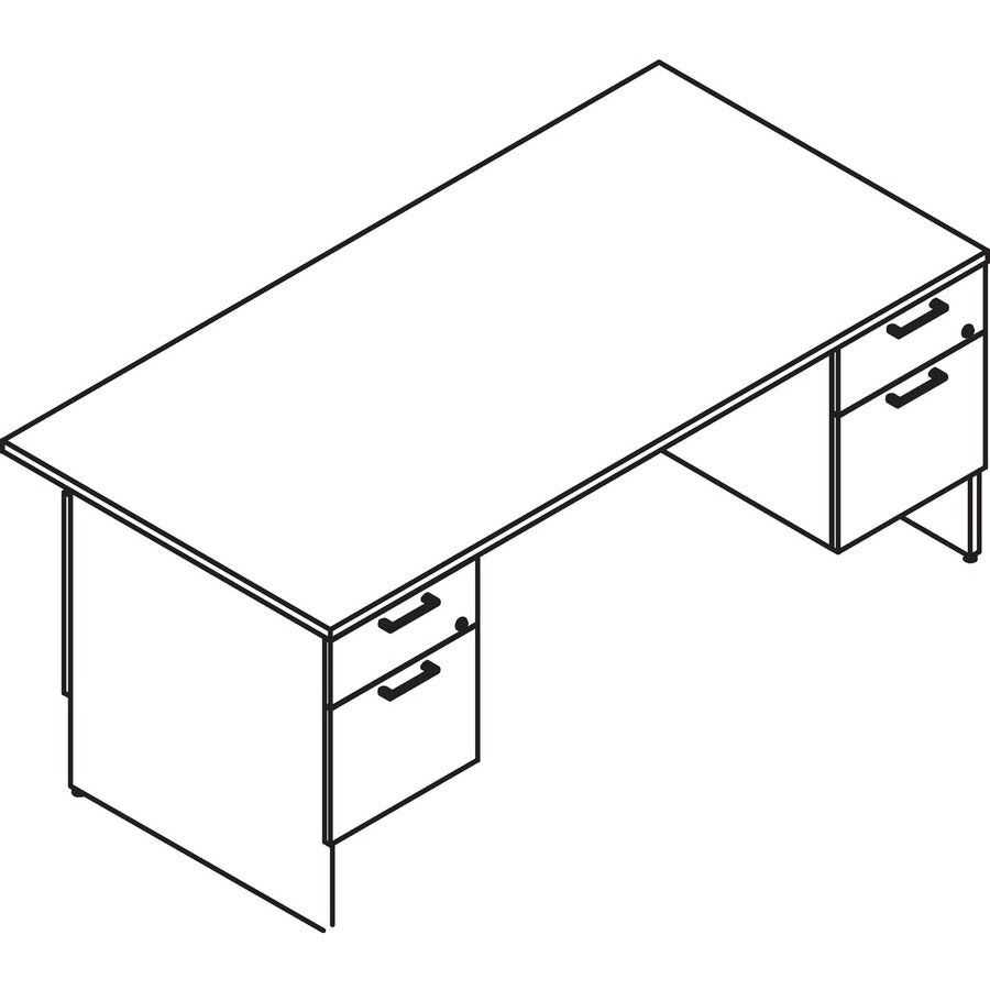 Lacasse Concept 300 Double Pedestal Desk