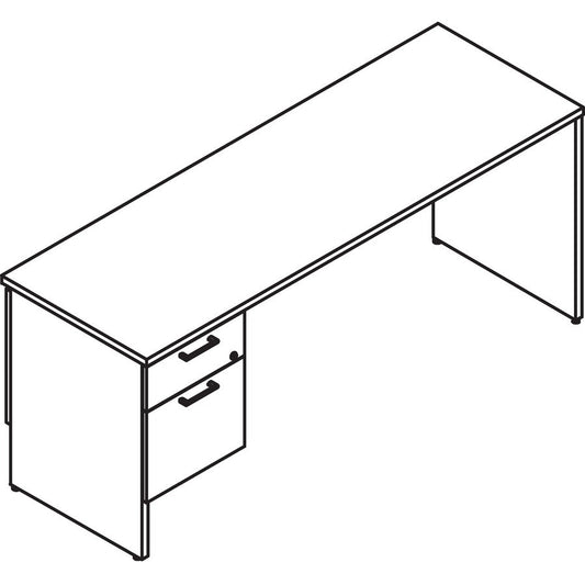 Lacasse Concept 300 Left Pedestal Credenza