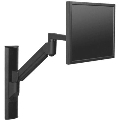 Innovative 8326 Wall Mount Track for CPU Keyboard Flat Panel Display - Black