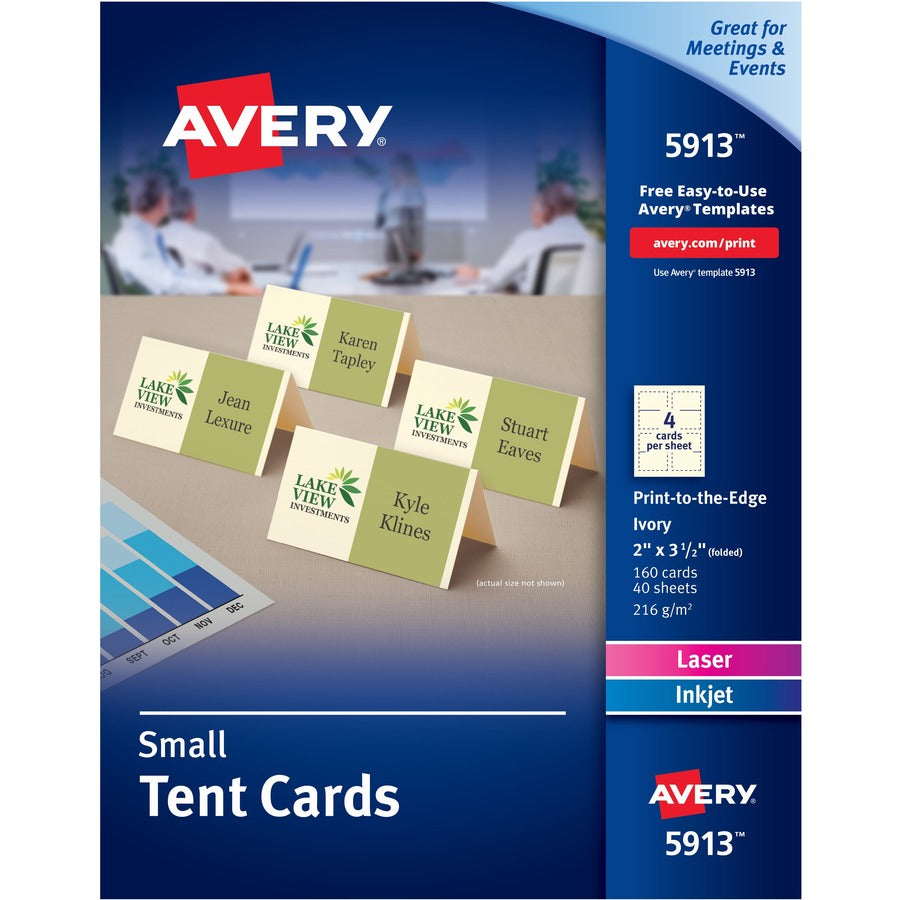 Avery&reg; Sure Feed Tent Cards