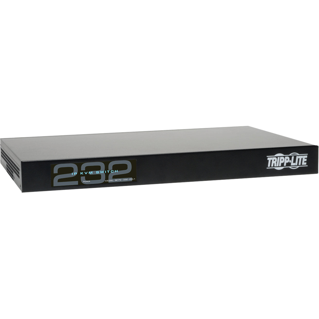 Tripp Lite NetCommander 32-Port Cat5 KVM over IP Switch 2 Remote + 1 Local User 1U Rack-Mount