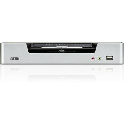 ATEN 2-Port USB DVI Dual View KVMP Switch-TAA Compliant