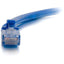 3FT CAT6A BLUE SNAGLESS PATCH  