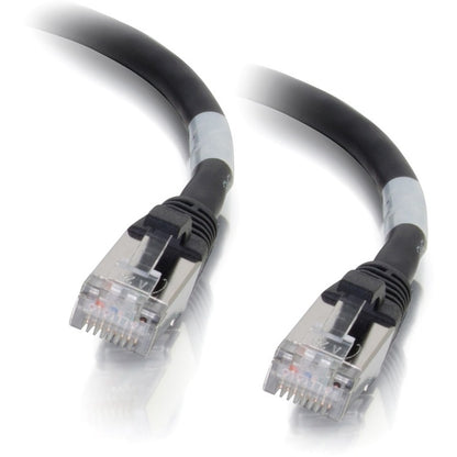 C2G-2ft Cat6a Snagless Shielded (STP) Network Patch Cable - Black