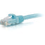 C2G 3ft Cat6a Snagless Unshielded (UTP) Network Patch Ethernet Cable-Aqua