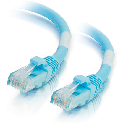 C2G 10ft Cat6a Snagless Unshielded (UTP) Network Patch Ethernet Cable-Aqua