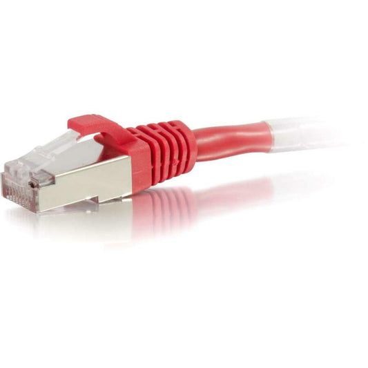 7FT RED CAT6 SNAGLESS STP CABLE