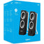 Logitech Multimedia Speakers Z200 with Stereo Sound for Multiple Devices (Midnight Black)