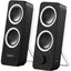 Logitech Multimedia Speakers Z200 with Stereo Sound for Multiple Devices (Midnight Black)