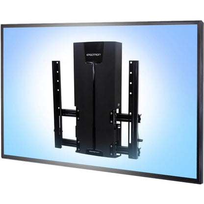 Ergotron Glide Wall Mount for TV Flat Panel Display - Black