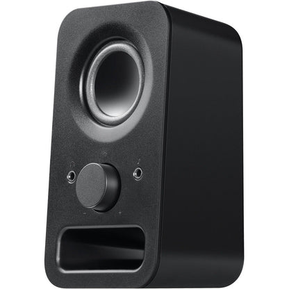 Logitech Multimedia Speakers Z150 with Clear Stereo Sound (Midnight Black 3W RMS)