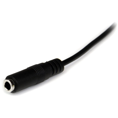 StarTech.com 2m Slim 3.5mm Stereo Extension Audio Cable - M/F