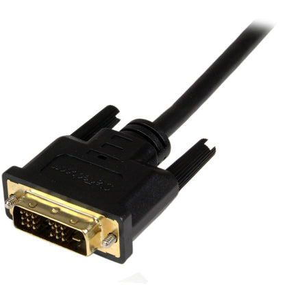 StarTech.com 2m (6.6 ft) Mini HDMI to DVI Cable DVI-D to HDMI Cable (1920x1200p) HDMI Mini Male to DVI-D Male Display Cable Adapter