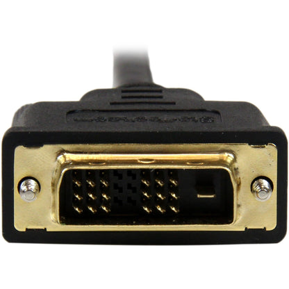 StarTech.com 2m (6.6 ft) Mini HDMI to DVI Cable DVI-D to HDMI Cable (1920x1200p) HDMI Mini Male to DVI-D Male Display Cable Adapter