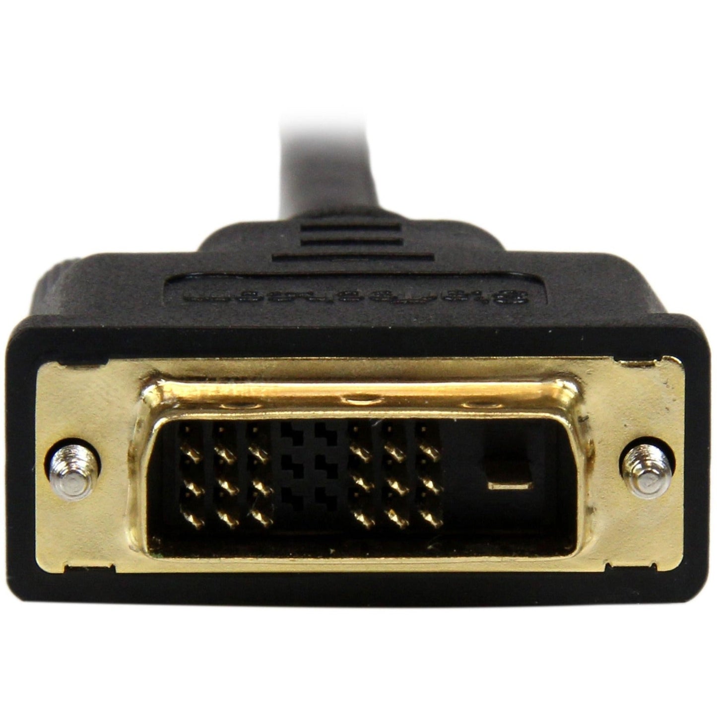 StarTech.com 6ft (2m) Micro HDMI to DVI Cable Micro HDMI to DVI Adapter Cable Micro HDMI Type-D to DVI-D Monitor/Display Converter Cord