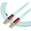 StarTech.com 3m Fiber Optic Cable - 10 Gb Aqua - Multimode Duplex 50/125 - LSZH - LC/LC - OM3 - LC to LC Fiber Patch Cable