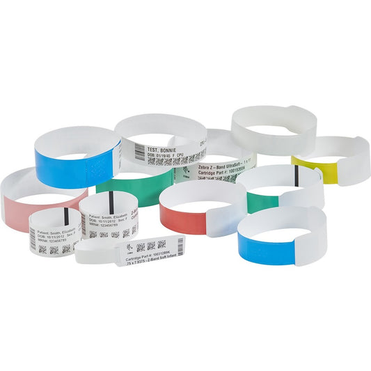 6PK WRISTBAND SYNTHETIC 1X11IN 